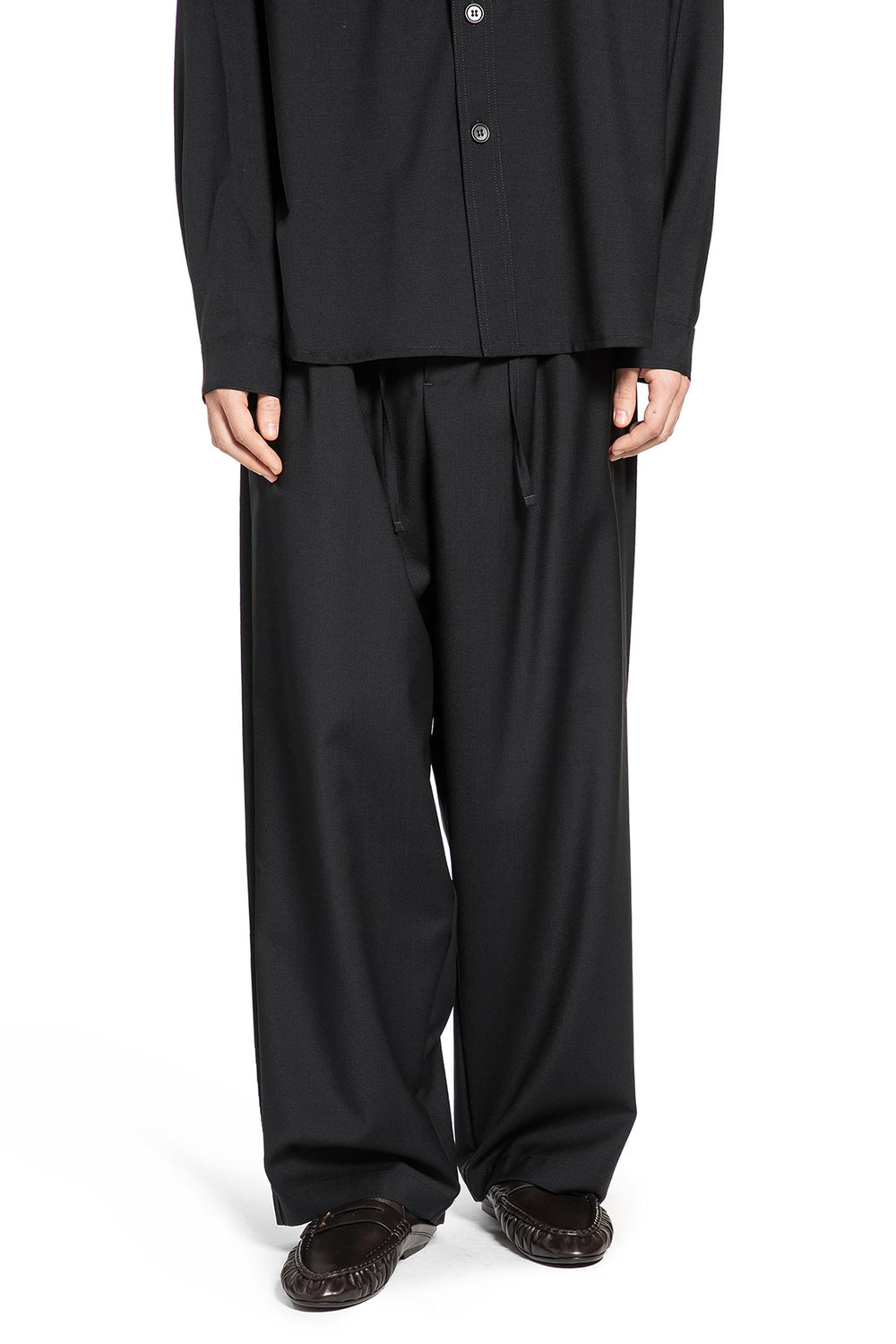 ROSE BURRITO Wool Pyjama Trousers man