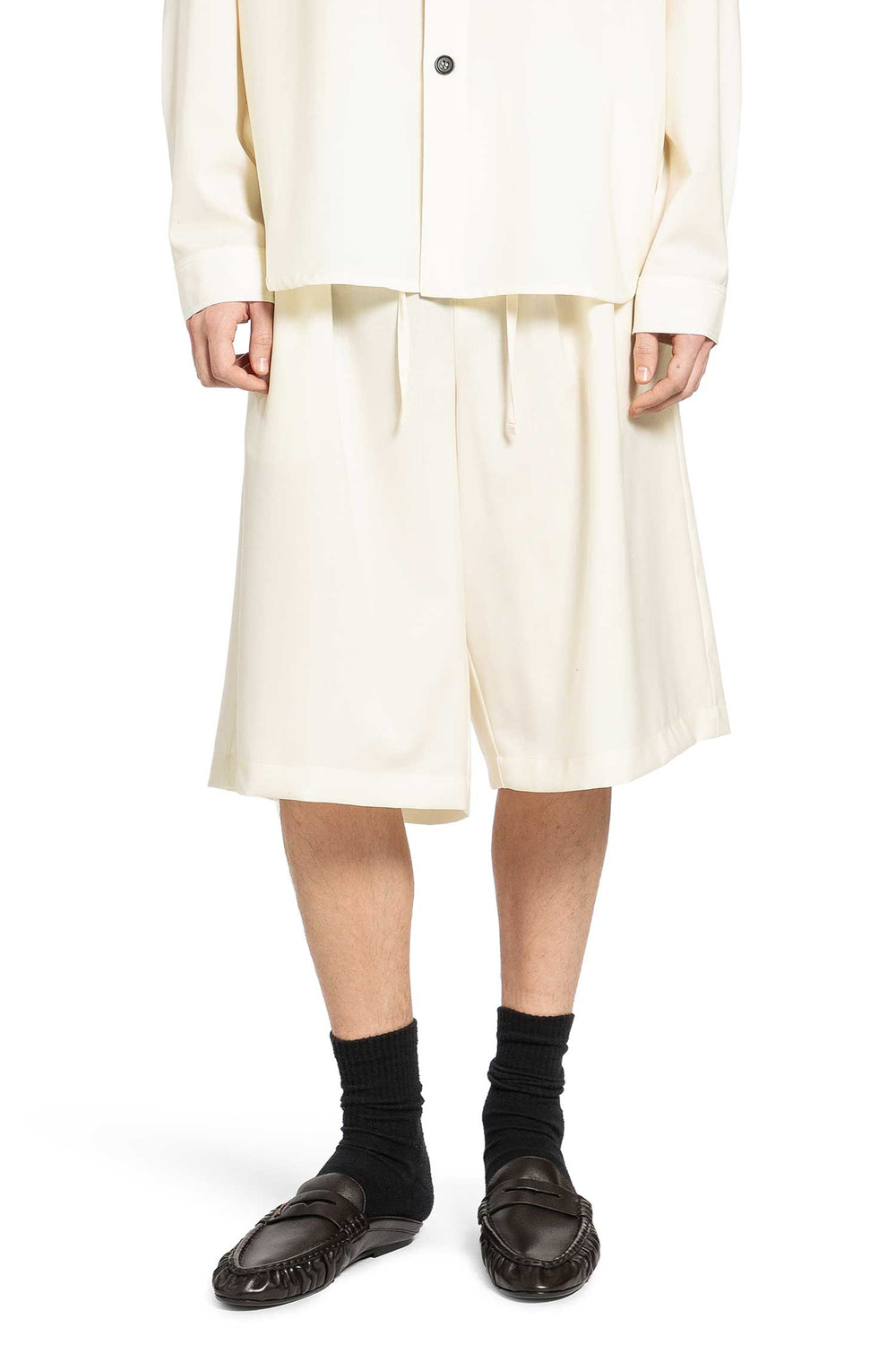 ROSE BURRITO Basketball Wool Shorts man