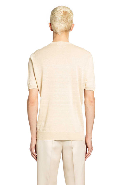 Silk Knit Short Sleeve T-Shirt