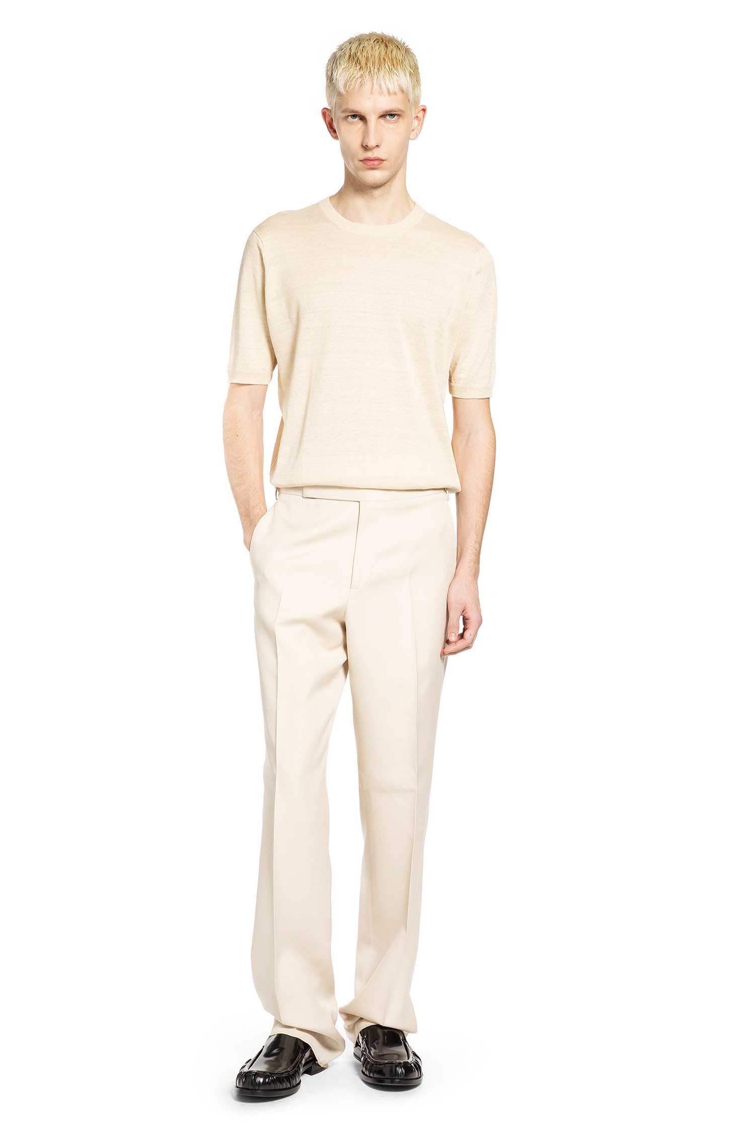 Silk Knit Short Sleeve T-Shirt