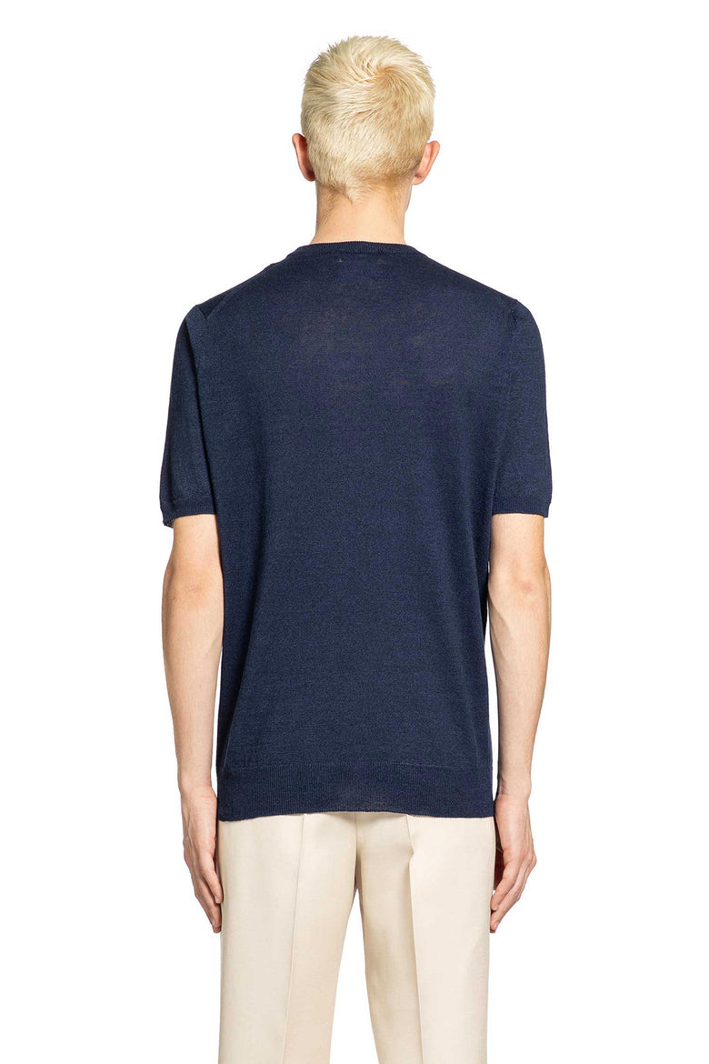 LARDINI Silk Knit T-Shirt man