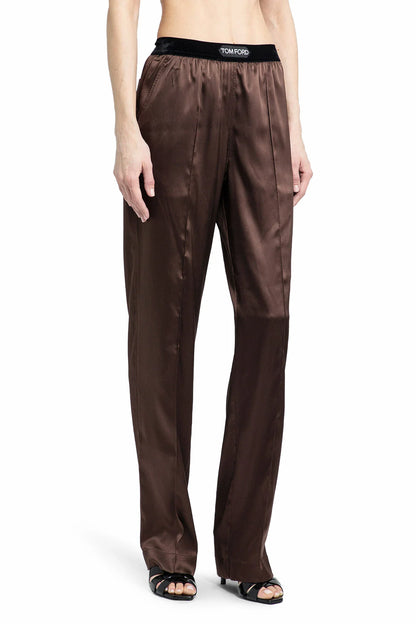 Antonioli TOM FORD WOMAN BROWN TROUSERS