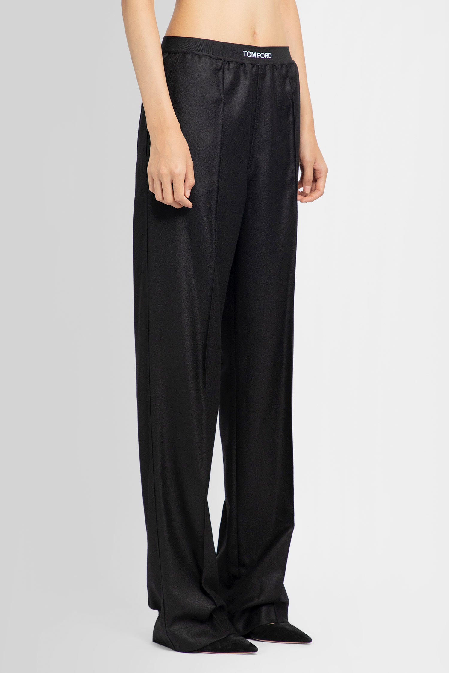 TOM FORD WOMAN BLACK TROUSERS