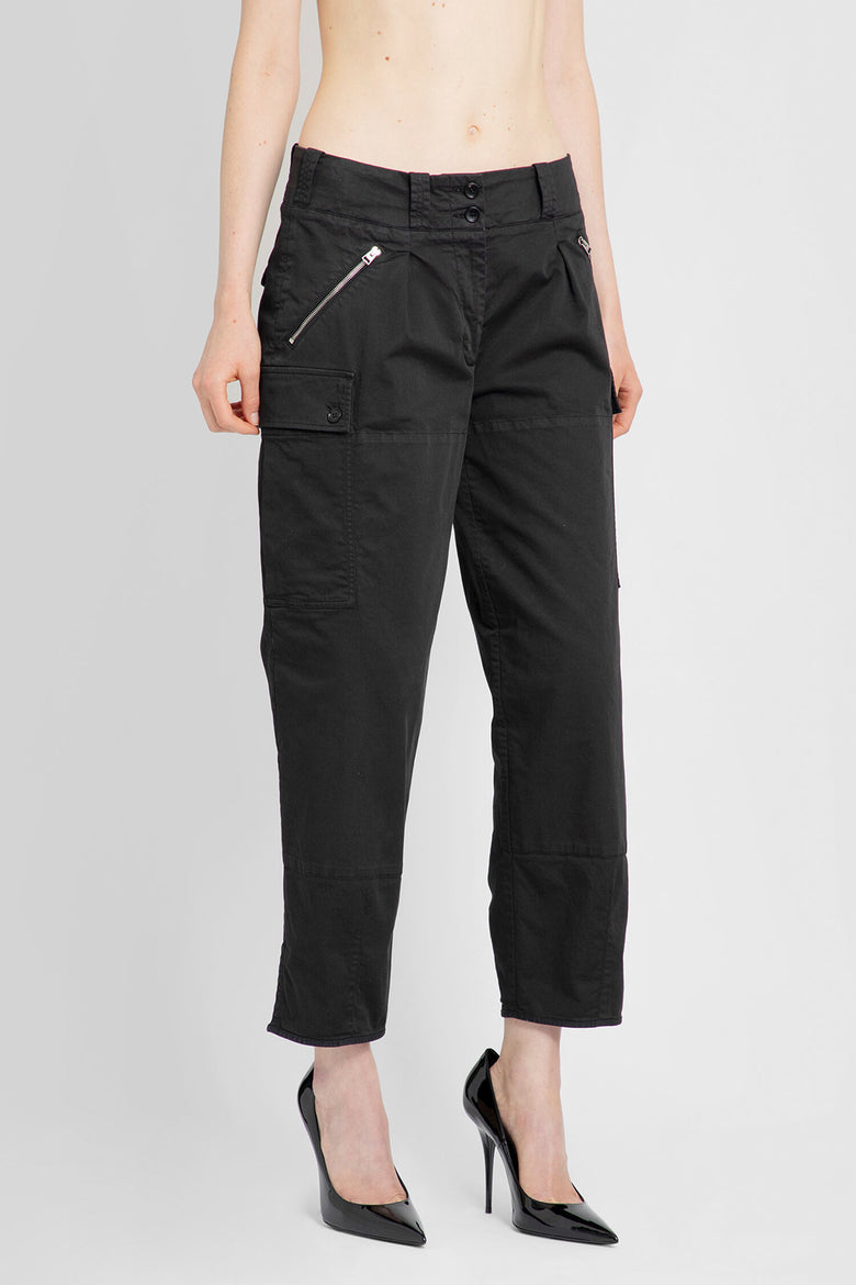 TOM FORD WOMAN BLACK TROUSERS