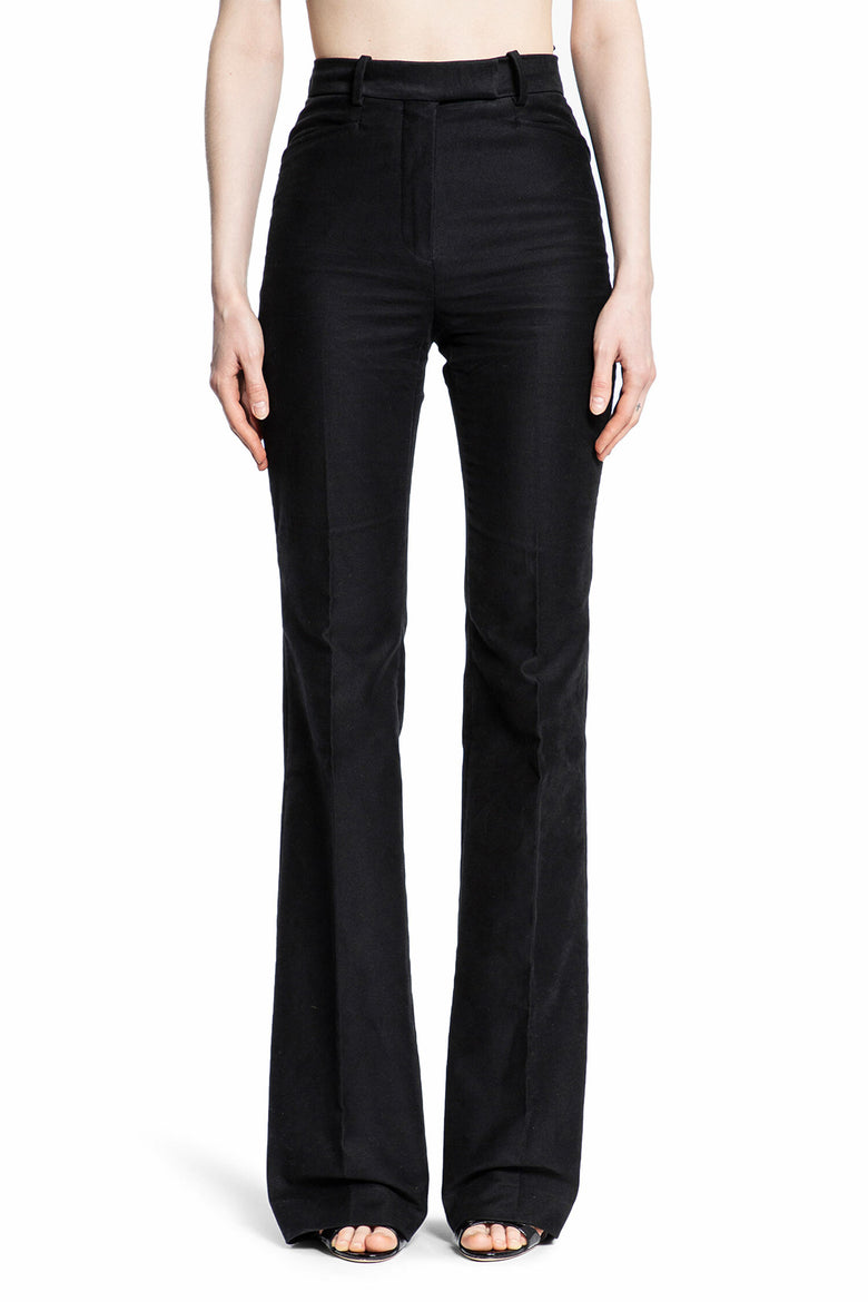 TOM FORD WOMAN BLACK TROUSERS