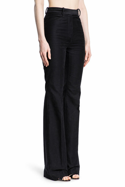 TOM FORD WOMAN BLACK TROUSERS