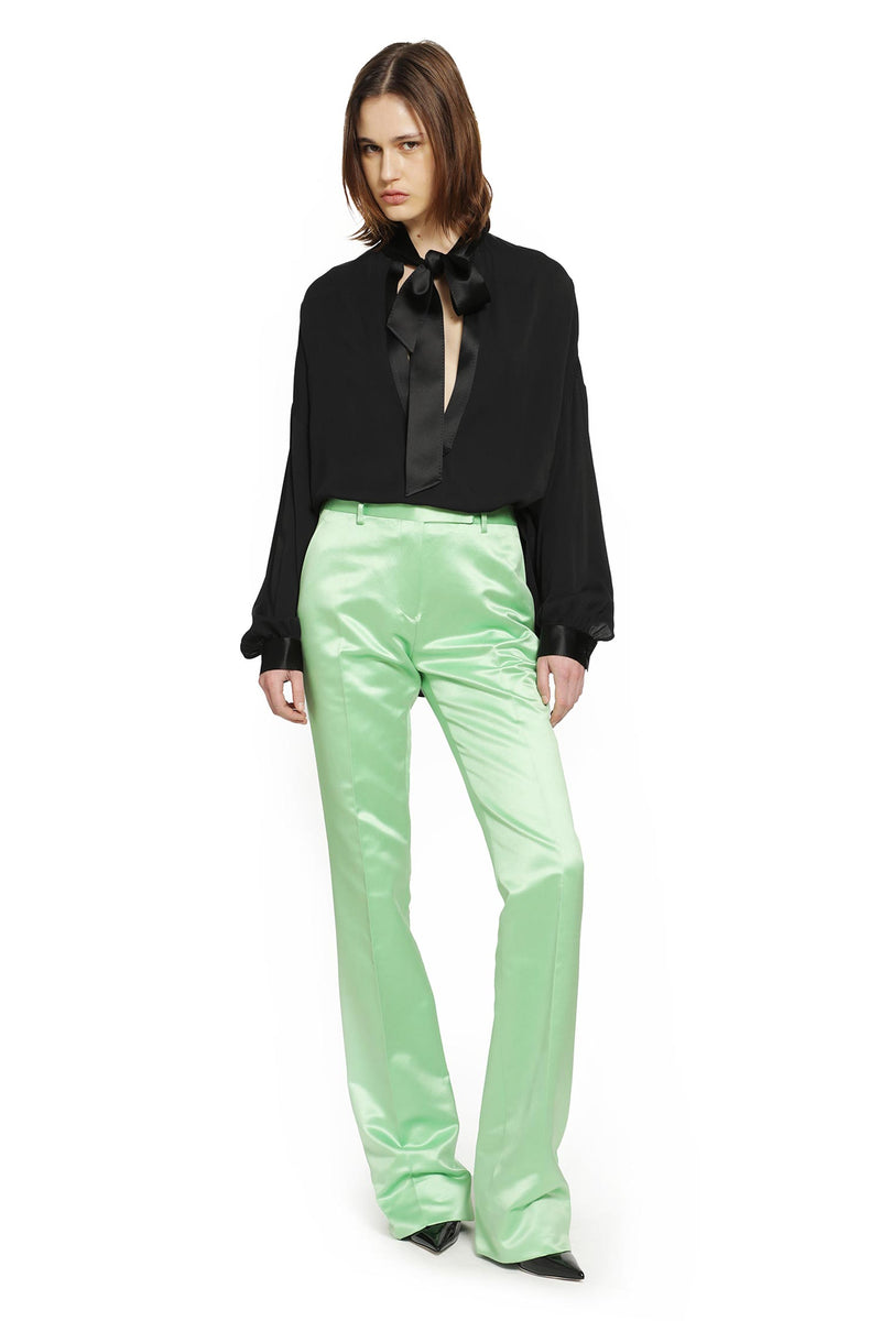 TOM FORD Silk Duchesse Tailored Trousers woman