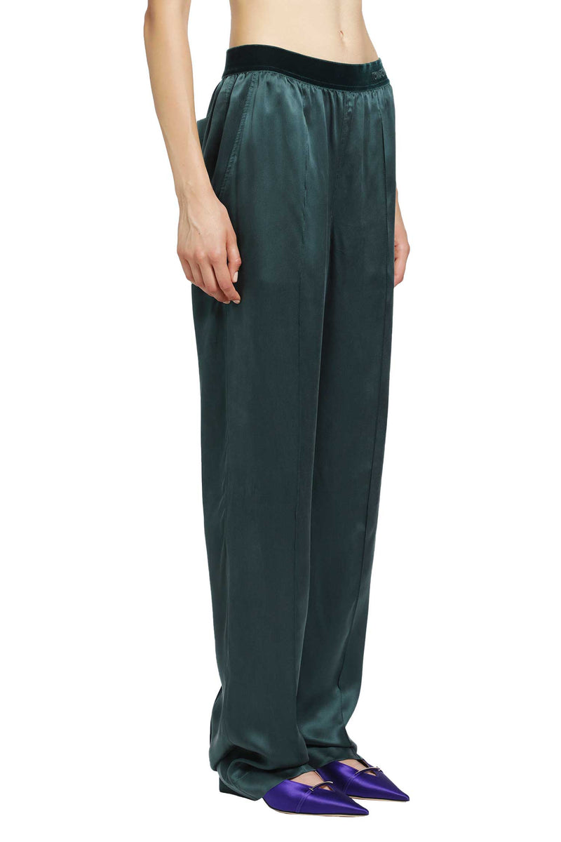 TOM FORD Silk Satin PJ Pants woman