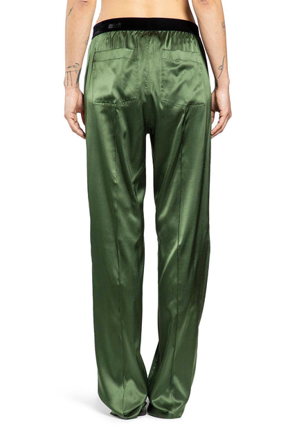 Stretch Silk Satin PJ Pants