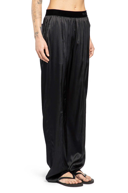 Stretch Silk Satin PJ Pants