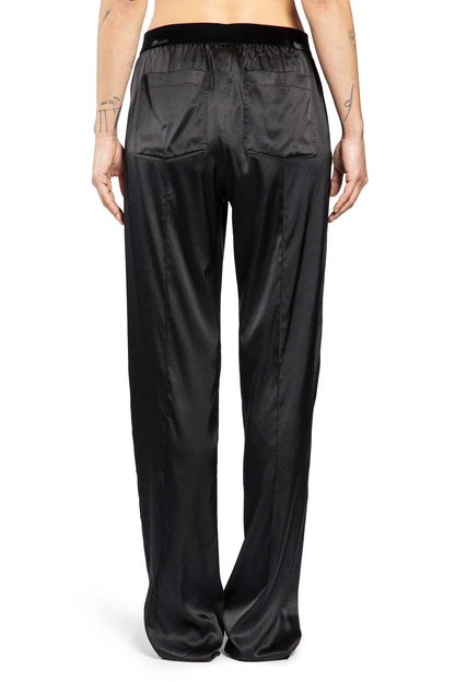 Stretch Silk Satin PJ Pants