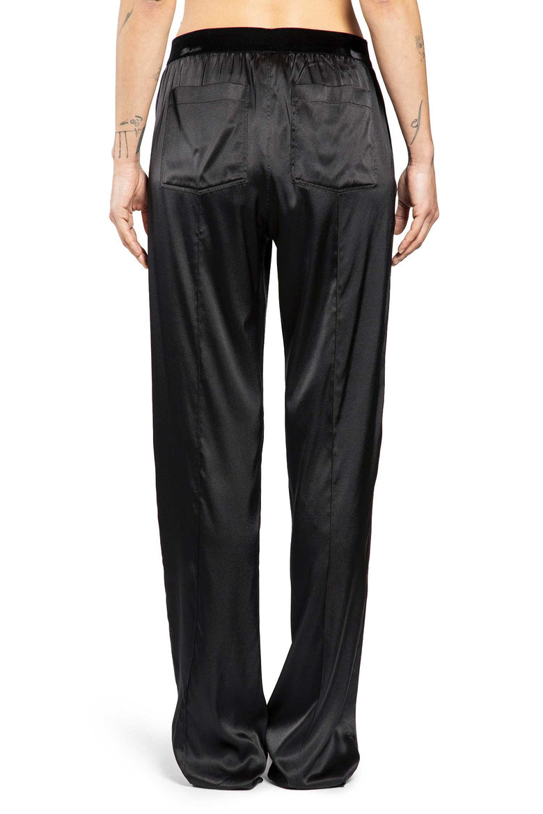 Stretch Silk Satin PJ Pants