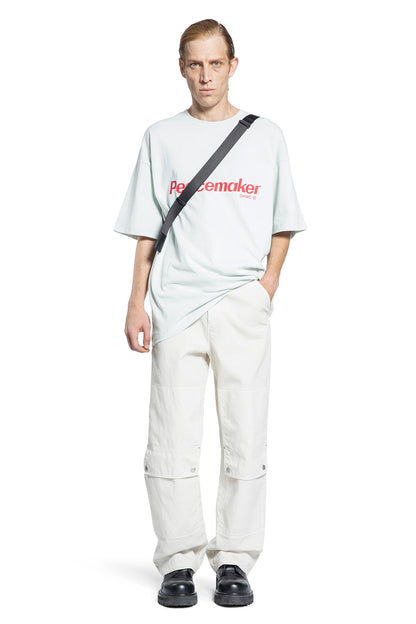 OAMC MAN OFF-WHITE TROUSERS