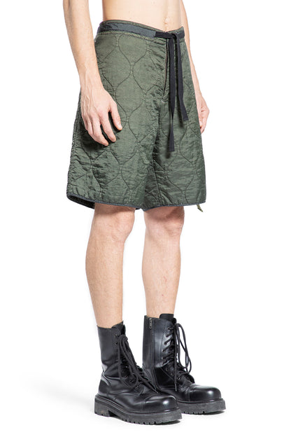 OAMC MAN GREEN SHORTS & SKIRTS