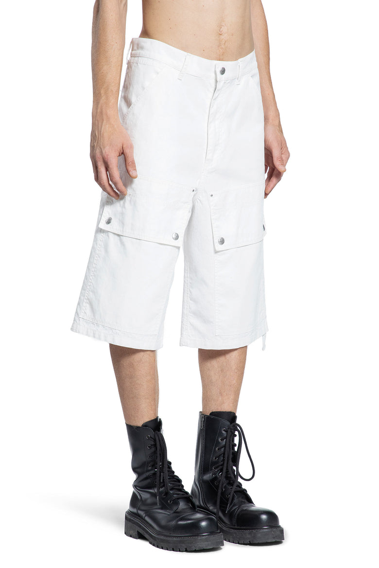 OAMC MAN WHITE SHORTS & SKIRTS