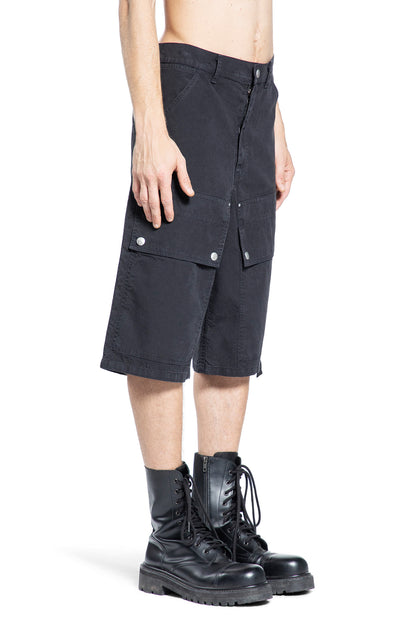 OAMC MAN BLACK SHORTS & SKIRTS