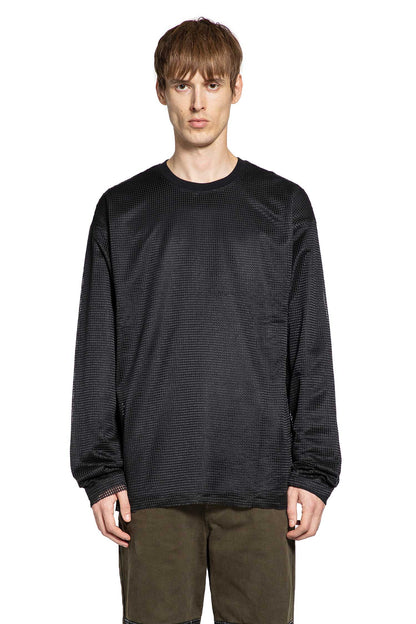 Mesh Layer Long Sleeve T-shirt