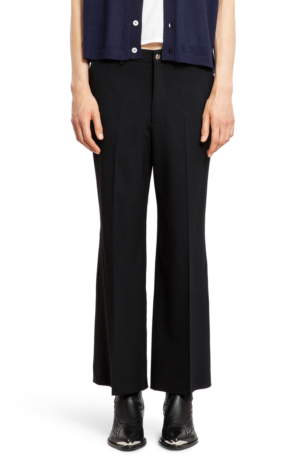 SECOND LAYER MAN BLACK TROUSERS