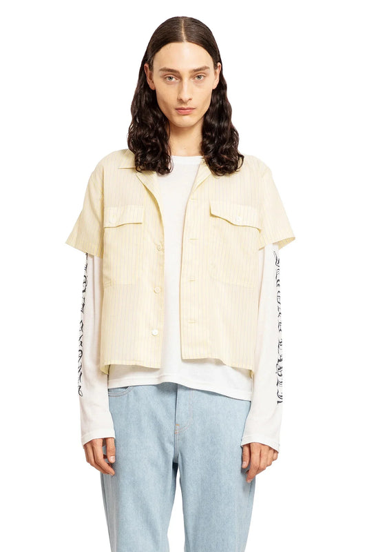 SECOND LAYER MAN YELLOW SHIRTS - Antonioli.eu