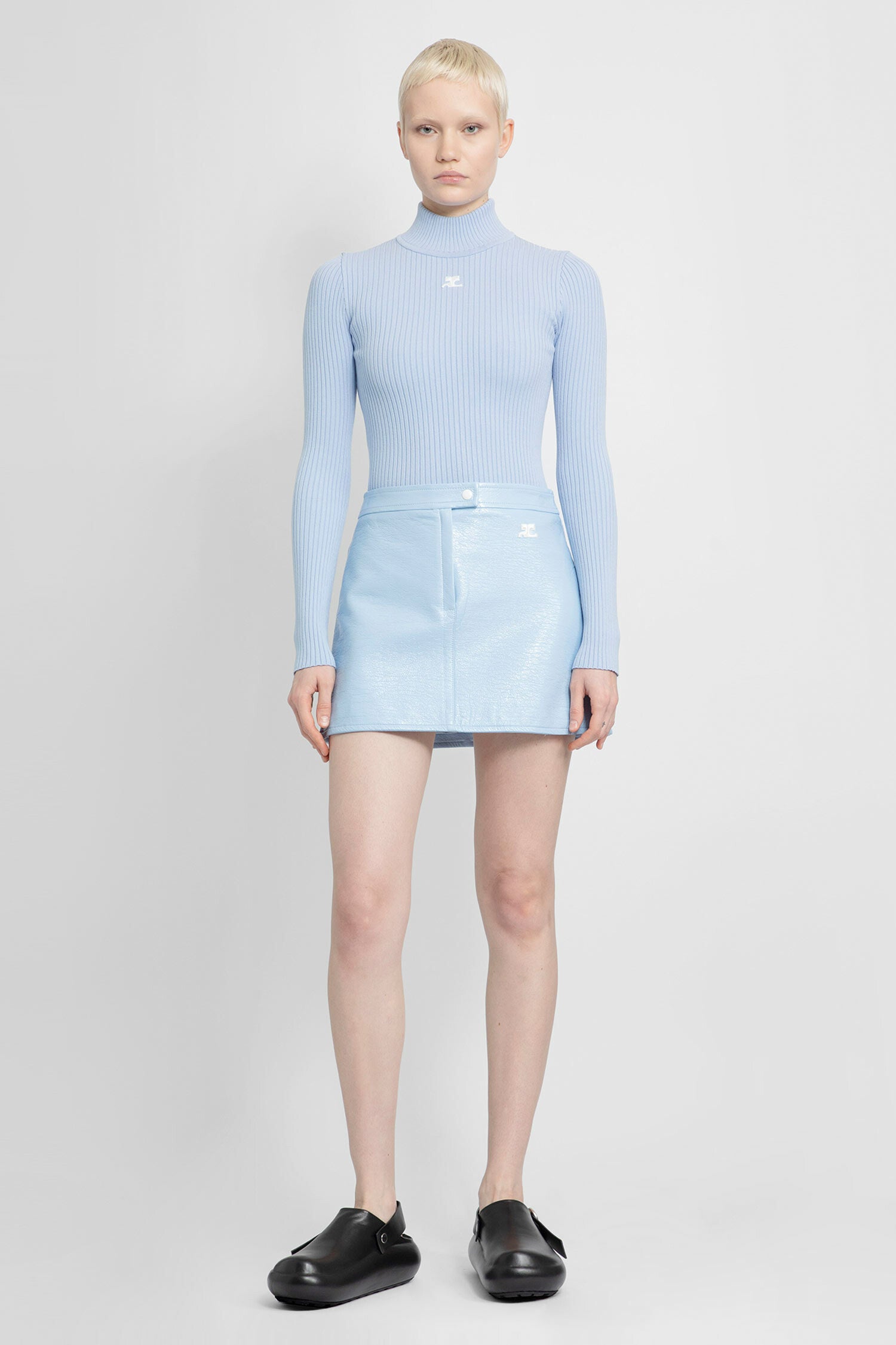 COURRÈGES WOMAN BLUE SKIRTS