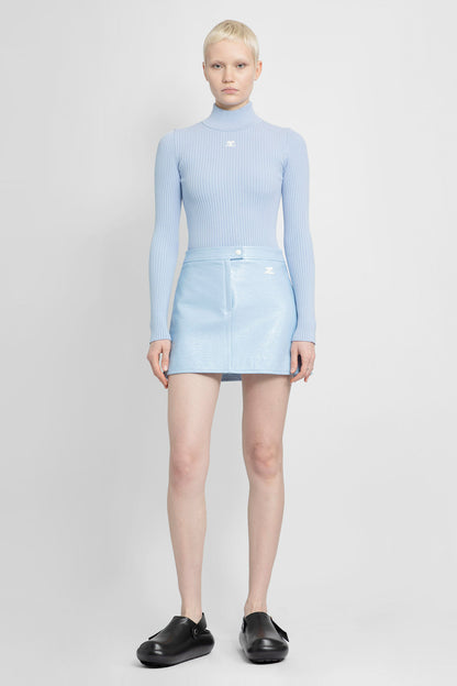 COURRÈGES WOMAN BLUE SKIRTS