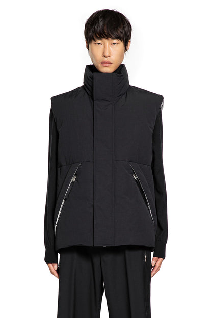 Smooth Sleeveless Padded Jacket