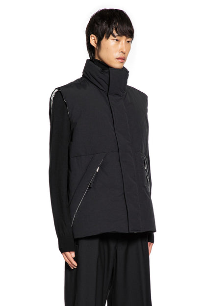 Smooth Sleeveless Padded Jacket