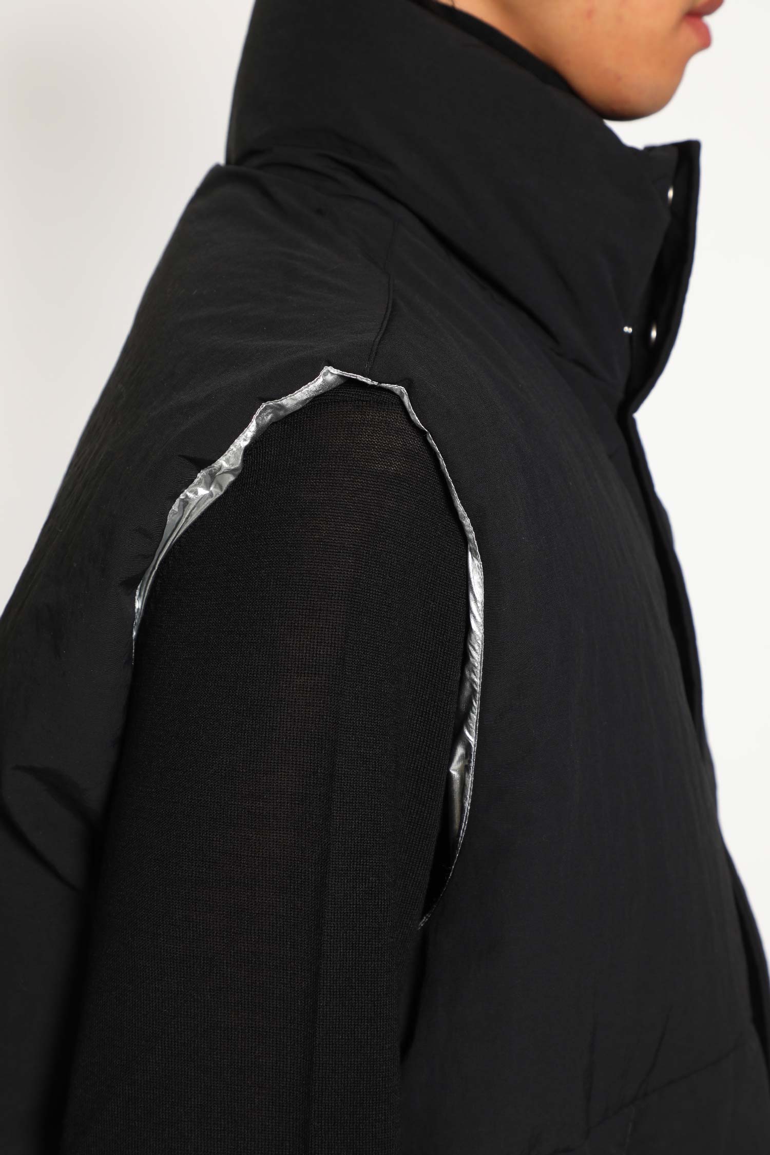 Smooth Sleeveless Padded Jacket