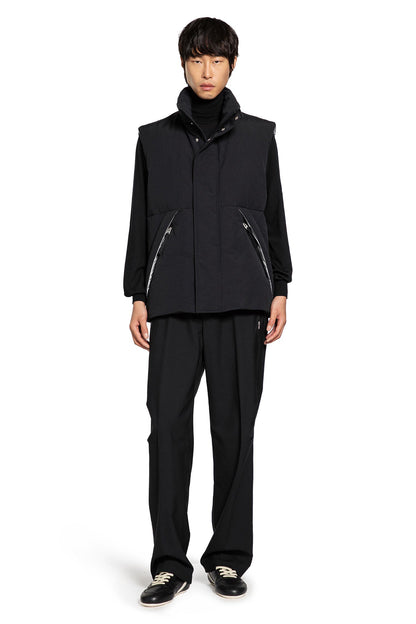 Smooth Sleeveless Padded Jacket