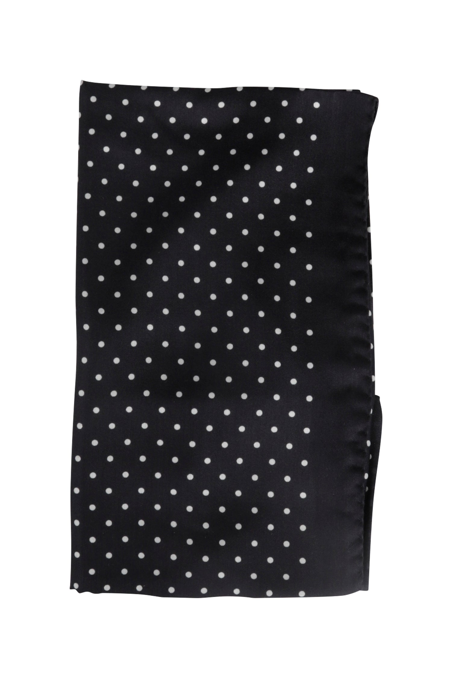 Polkadot Silk Bandana
