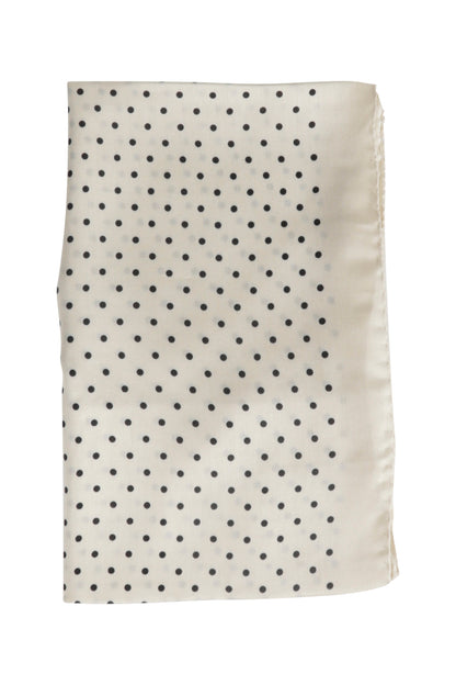 Polkadot Silk Bandana