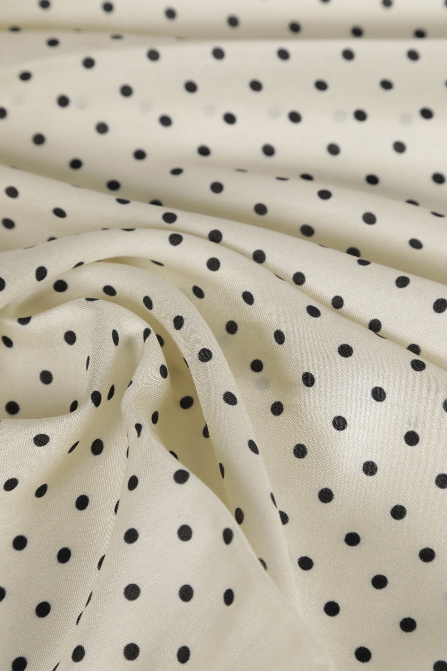 Polkadot Silk Bandana