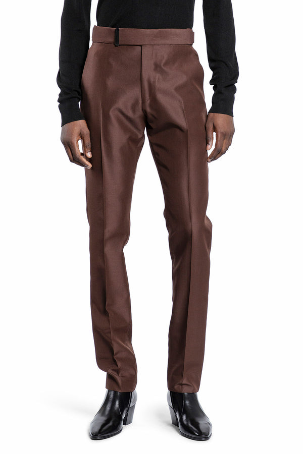 TOM FORD MAN BROWN TROUSERS