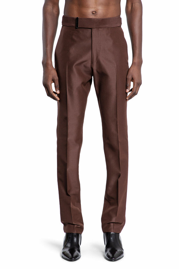 TOM FORD MAN BROWN TROUSERS