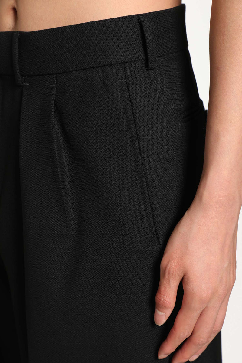 Double Pleat Trousers in Broken Twill - Antonioli.eu