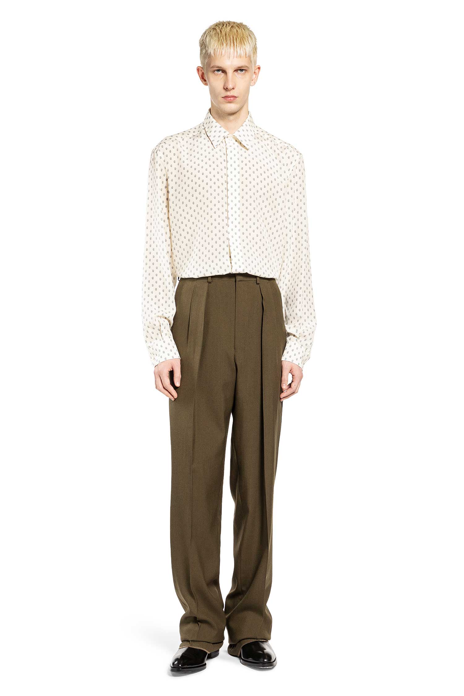 Double Pleat Trousers