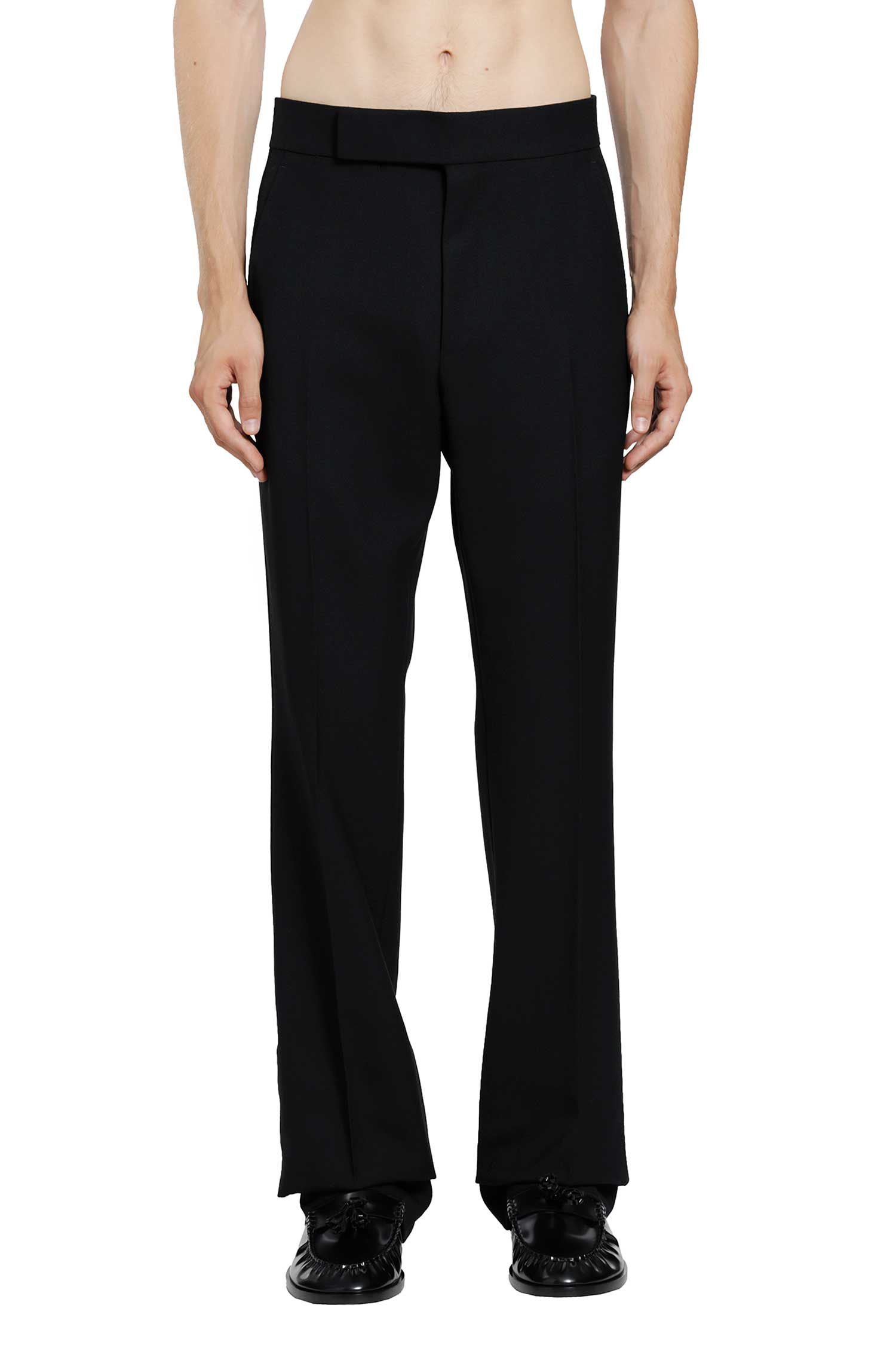 TOM FORD High-Twist Wool Trousers man
