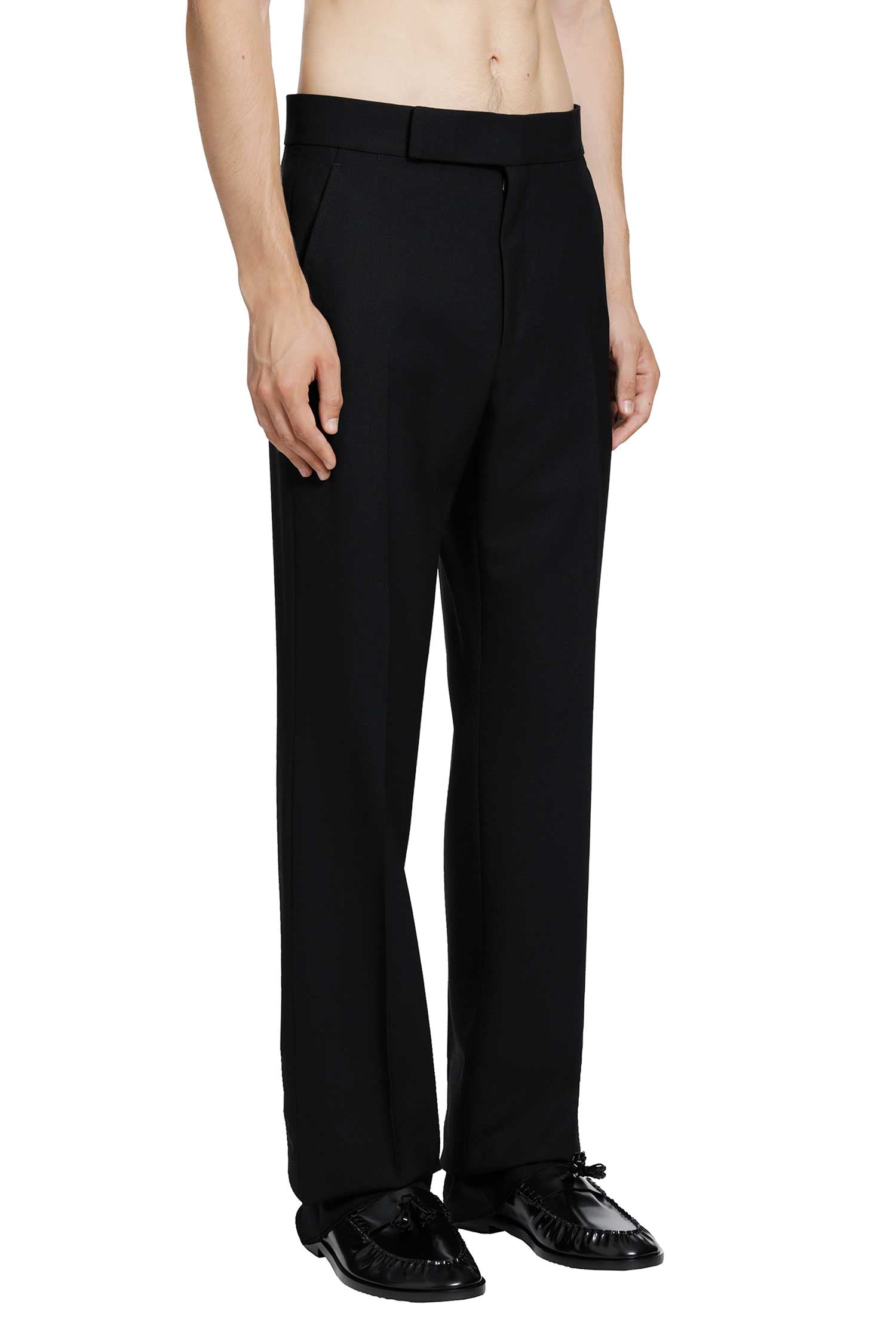 TOM FORD High-Twist Wool Trousers man