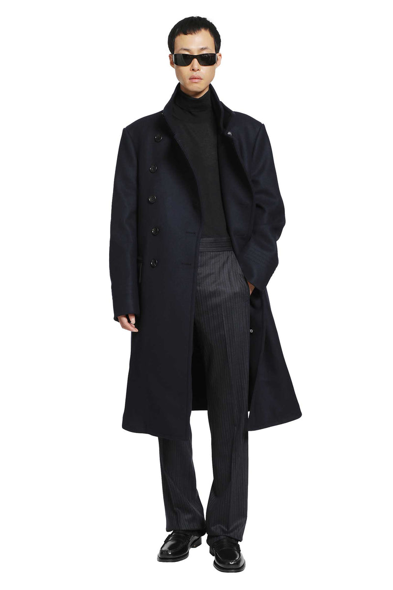 TOM FORD Herringbone Stripe Wool Trousers man