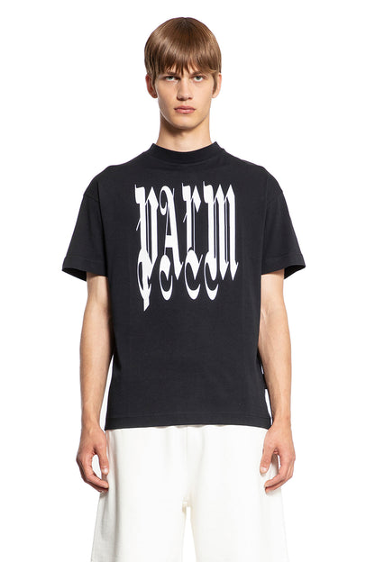 Antonioli PALM ANGELS MAN BLACK T-SHIRTS & TANK TOPS