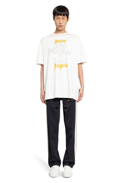 PALM ANGELS MAN WHITE T-SHIRTS & TANK TOPS