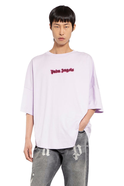 Antonioli PALM ANGELS MAN PURPLE T-SHIRTS & TANK TOPS