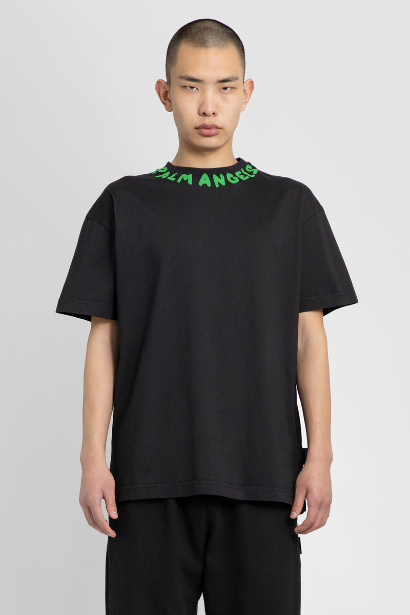 PALM ANGELS MAN BLACK T-SHIRTS - PALM ANGELS - T-SHIRTS | Antonioli