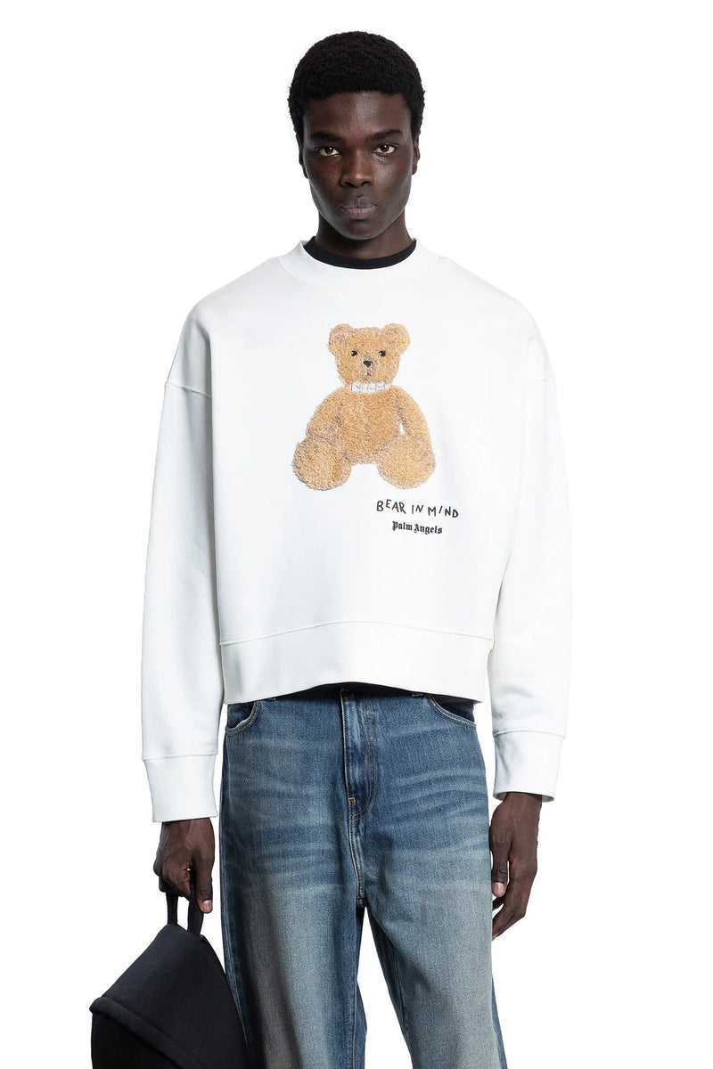 PALM ANGELS MAN WHITE SWEATSHIRTS - Antonioli.eu