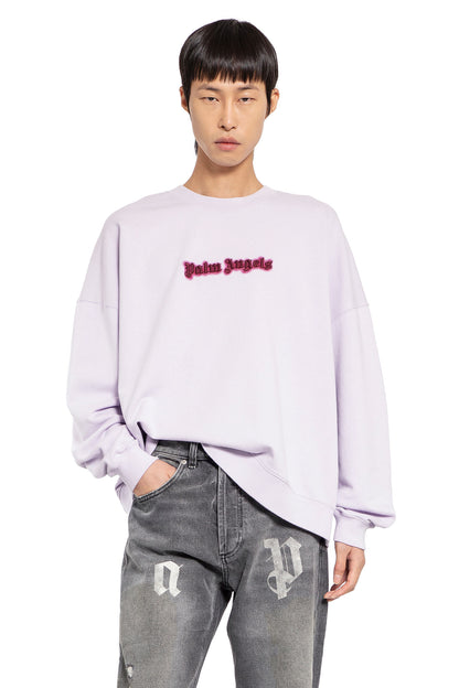 Antonioli PALM ANGELS MAN PURPLE SWEATSHIRTS