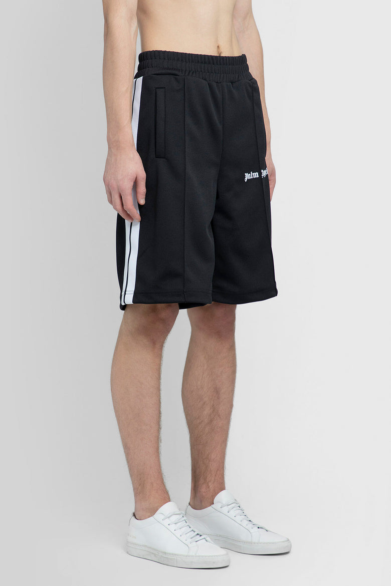 PALM ANGELS PALM ANGELS SHORTS BLACK&WHITE WOMAN man