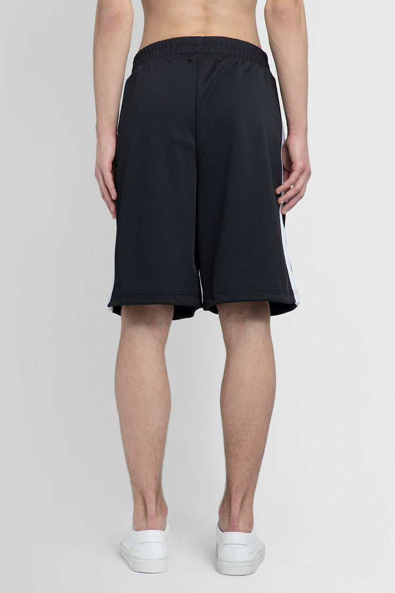 PALM ANGELS PALM ANGELS SHORTS BLACK&WHITE WOMAN man