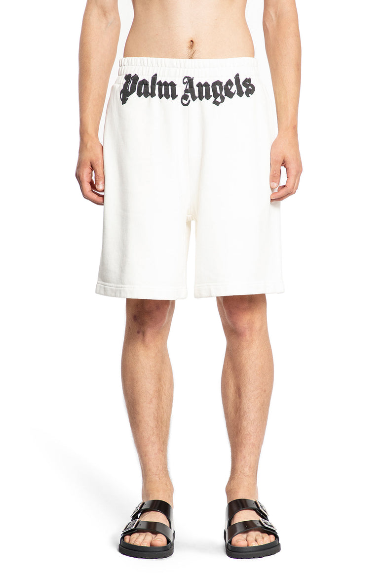 PALM ANGELS MAN WHITE SHORTS & SKIRTS