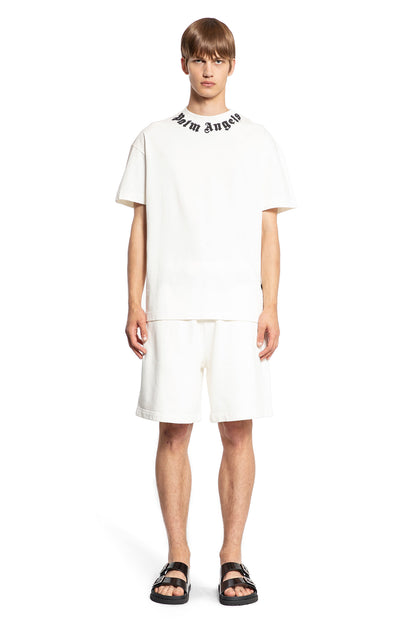 PALM ANGELS MAN WHITE SHORTS & SKIRTS