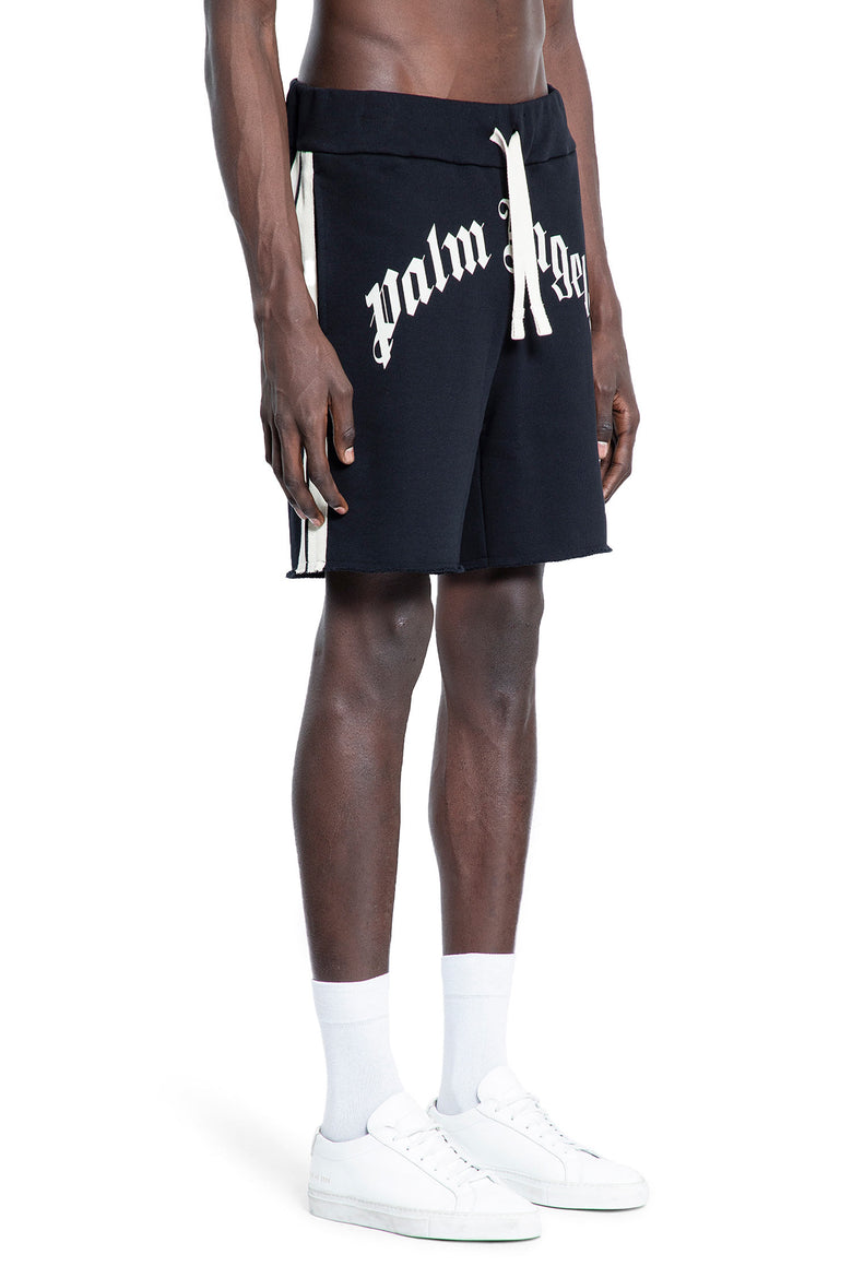 PALM ANGELS MAN BLACK SHORTS & SKIRTS